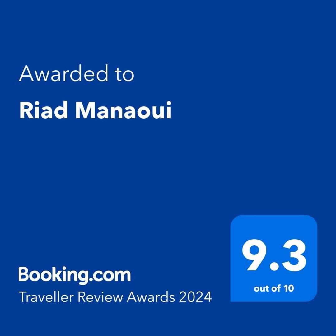 Riad Manaoui Marrakesh Esterno foto